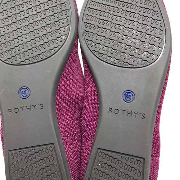 COPY - Rothys Orchid Purple Point Toe Flats Retired. - Picture 10 of 11